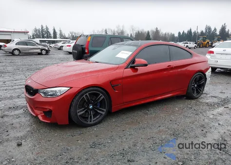 2016 BMW M4 z USA, uszkodzony, nr VIN WBS3R9C58GK337005
